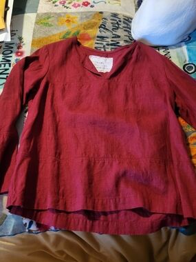 notPERFECT LINEN January Top, Medium